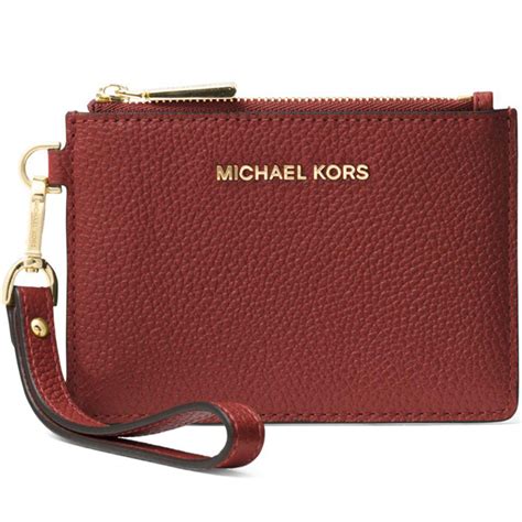 michael kors card holder wristlet